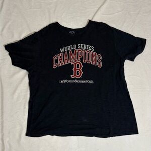 Boston Red Sox 47 Brand 2013 World Series Champions T Shirt Mens Large